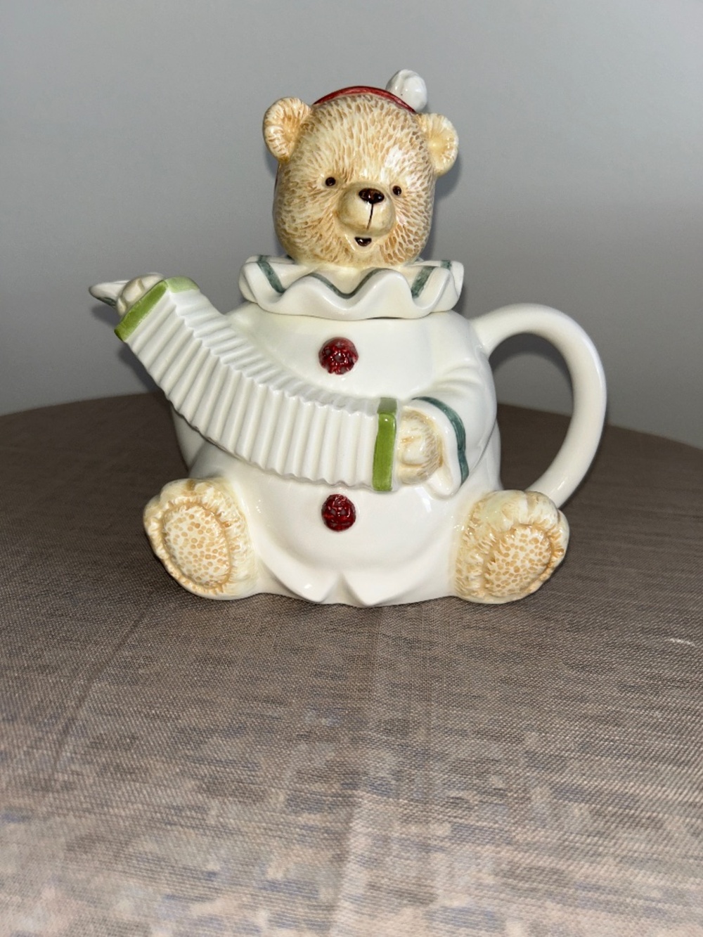 Teddy Bear Clown Teapot